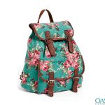 Floral Printed Backpack For Fashionable Girls Wholesale