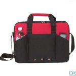 Executive Briefcase in Red and Black Wholesale