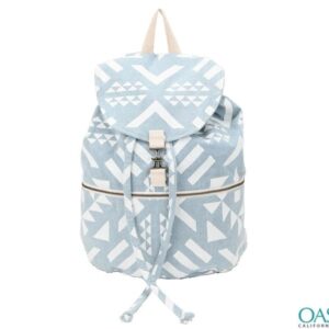 Wholesale SkyWholesale Sky blue and white abstract printed backpack manufacturer and supplier in USA, Australia, Canada blue and white abstract printed backpack manufacturer and supplier in USA, Australia, Canada