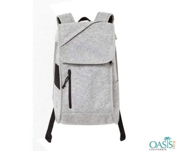 Sober Grey Backpack Wholesale