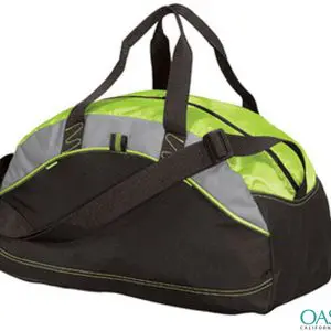 Black and Neon Combo Sporty Travel Bag Wholesale