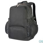 Black and Printed Grey Duffel Bag Wholesale