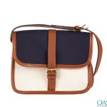 Bulk Blue and White Block Custom Private Label Satchel Bags Wholesale Manufacturer in USA, Canada, Australia