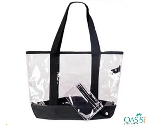 Clear Tote Beach Cum Shopping Bag Wholesale Manufacturer in USA, Canada, Australia