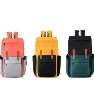 double colored compartment diaper bags