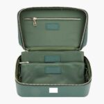 jade green starlit cosmetic bag