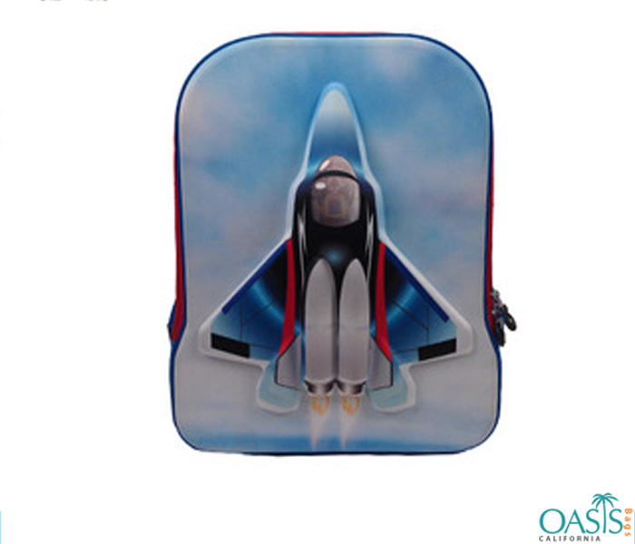 Jet Plane Designed Eva 3D Sports Bag Wholesale