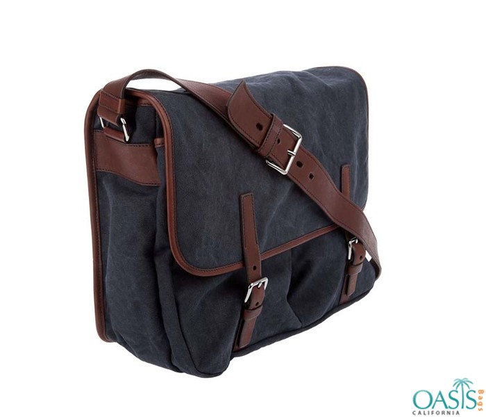 Wholesale Navy Blue Canvas Satchel Bags Manufacturer and Supplier in USA, Canada, Australia