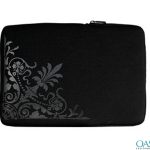 Oriental Black Laptop Zip Bag Wholesale