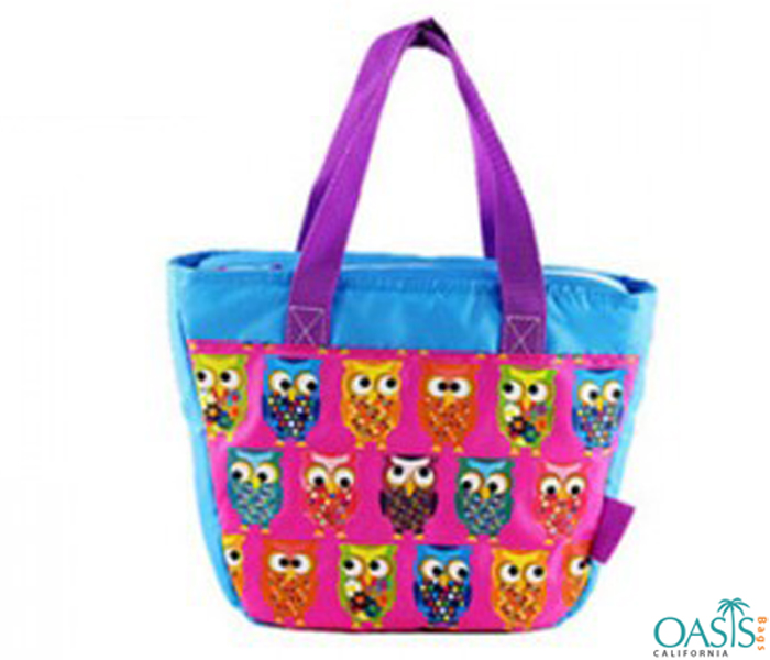 Owl Pattern Cooler Bag Wholesale