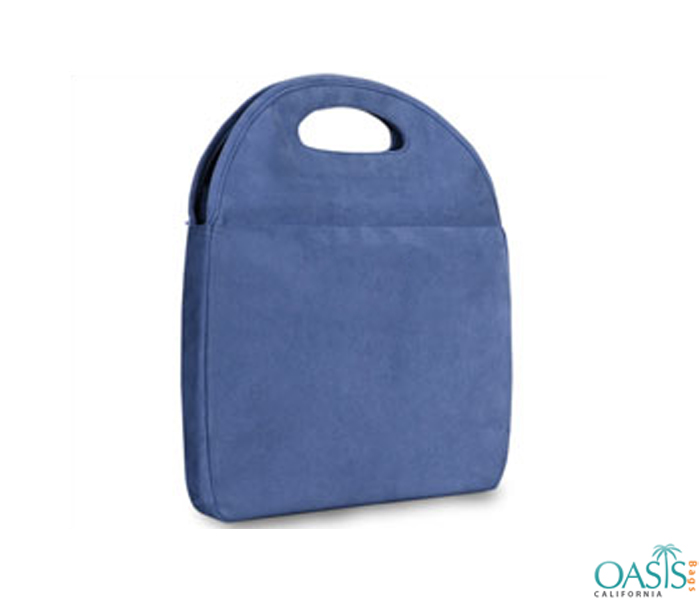 Powder Blue Laptop Grip Bag Wholesale