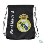 Real Madrid Black Drawstring Bag Wholesale