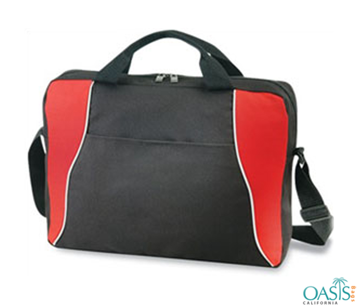 Red Black Laptop Bag Wholesale
