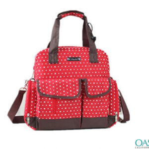 Bubbly Pink Dotty Baby Diaper Bags Wholesale