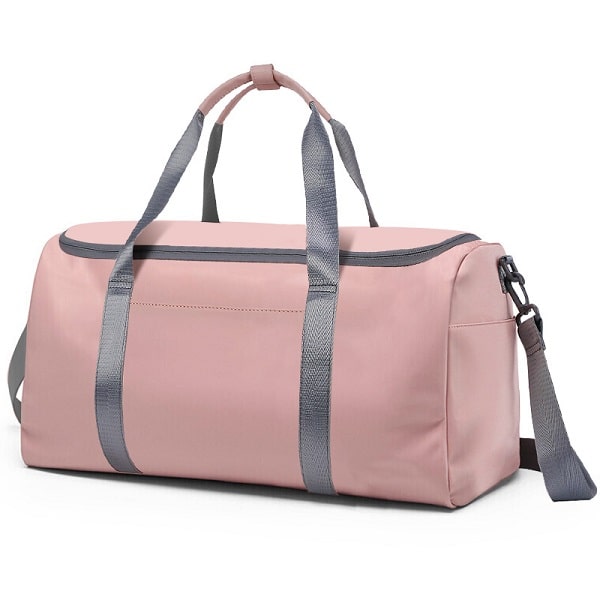 syrupy pink duffle sports bags