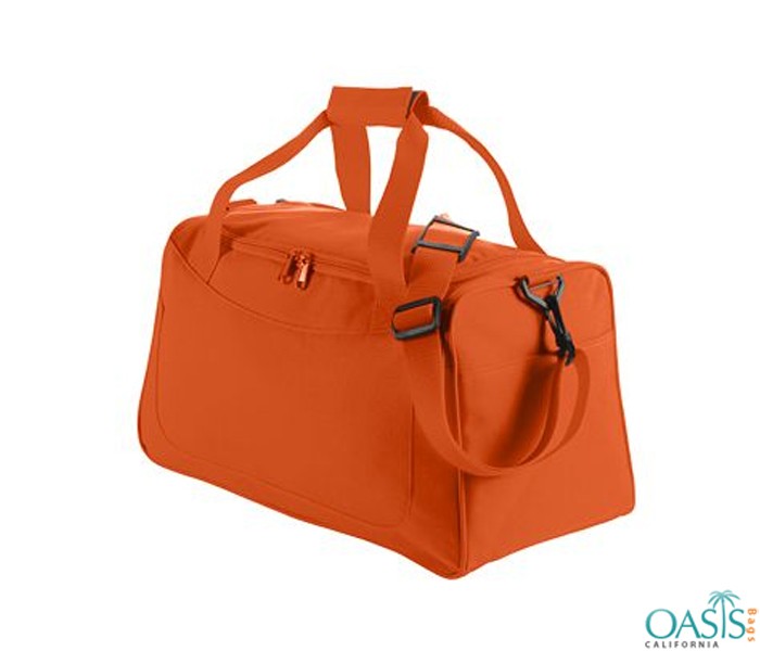 fire Inspection violinist Wholesale Tangerine Orange Duffle Bags Manufacturer in USA,UAE,Europe