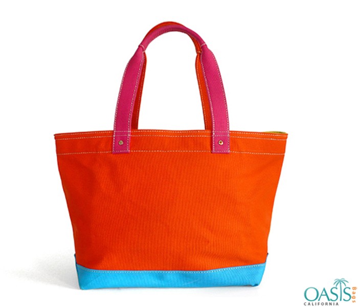 Tangerine Orange Tote Bag Wholesale