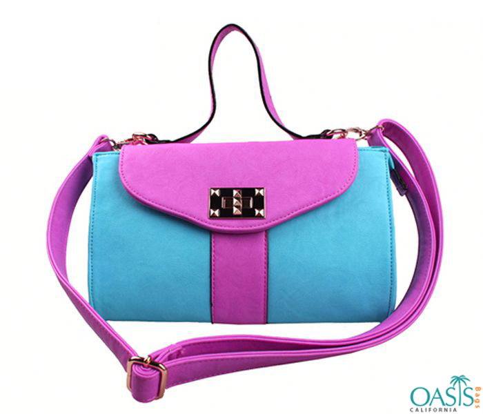 Turquoise and Pink Handbag Wholesale