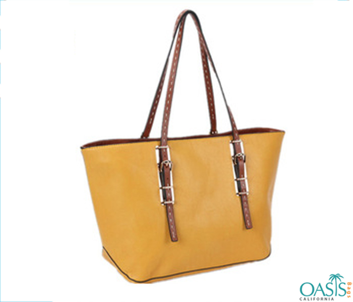 Yellow Ochre Tote Bag Wholesale