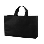 black canvas tote bags