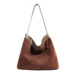 brown leather suede hobo handbags manufacturers