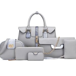 steel grey ladies purses and handbags