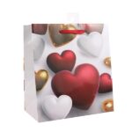 heart shape valentine gift bag
