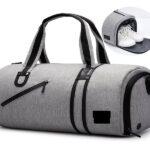 wholesale round gym bag with shoe compartment