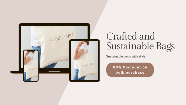 crafted and sustainable bags wholesale