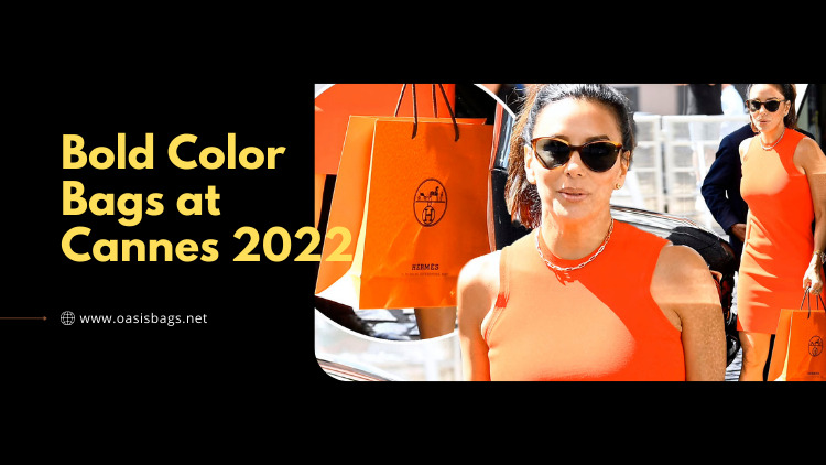 bold color bags at cannes
