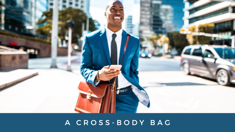metrosexual men's crossbody bag