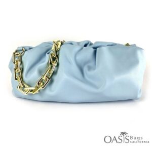 lovely white pouch bag