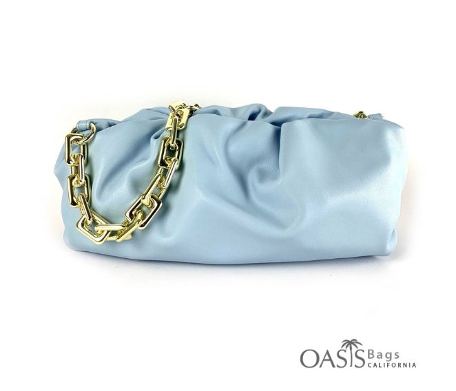 lovely white pouch bag