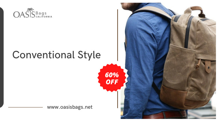 conventional type backpack