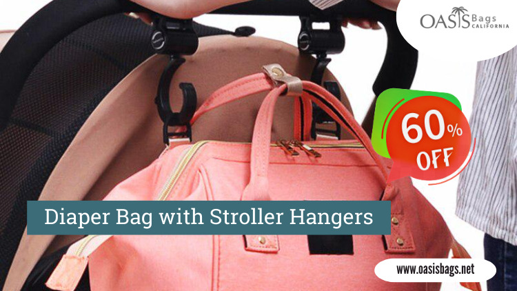 diaper with stroller hangers