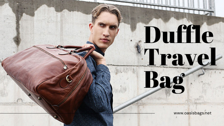 duffle travel bag for metrosexual men