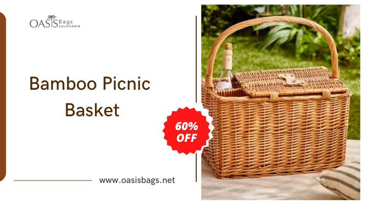 bamboo picnic basket