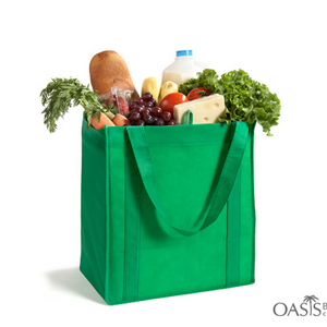 green grocery reusable bags