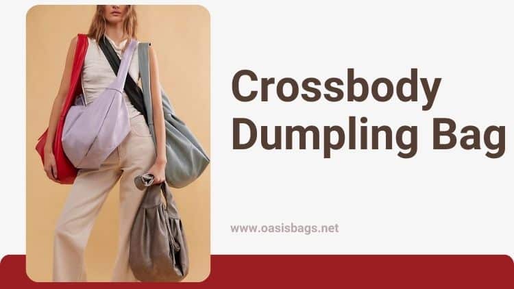 Fashion with Crossbody Dumpling Bag cross body dumpling bags wholesaler