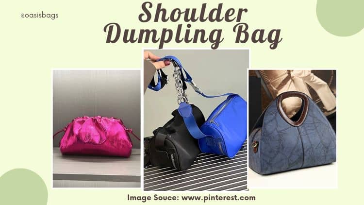 Fashion with Shoulder Dumpling Bag shoulder dumpling bag manufacturer