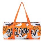 wholesal halloween printed waterproof travel bag manufacturer