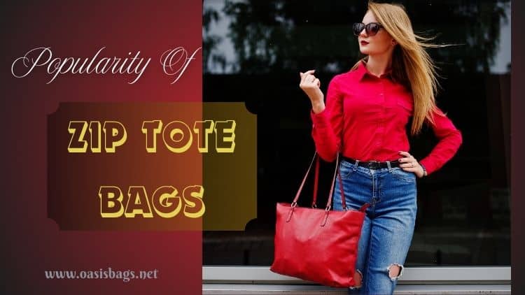 wholesale zipped tote bags