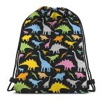 wholesale animal print drawstring bag