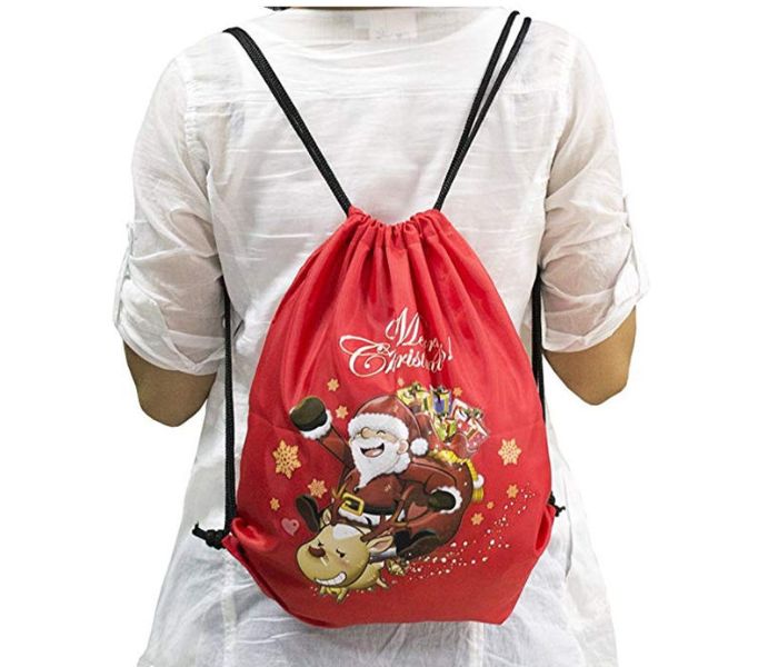christmas drawstring backpack suppliers