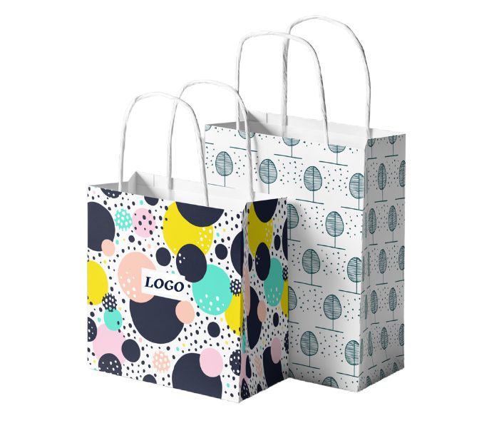 wholesale luxury kraft gift bags