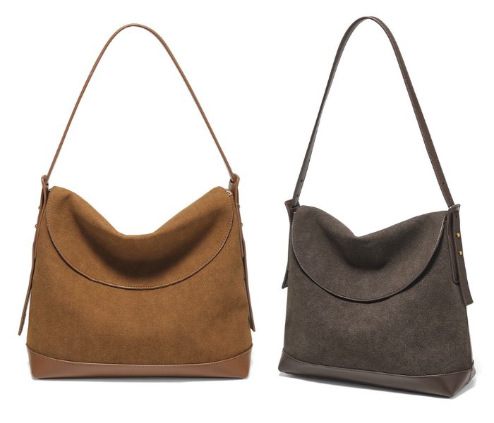 vintage suede bag suppliers