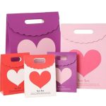 heart shape printed paper bag vendors