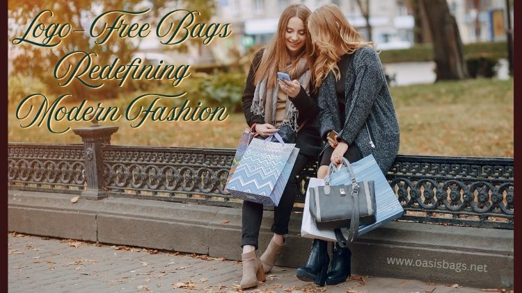 bulk fashionable logo free bags wholesaler