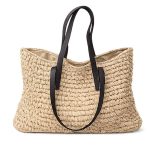 creamy white woven tote bag wholesale