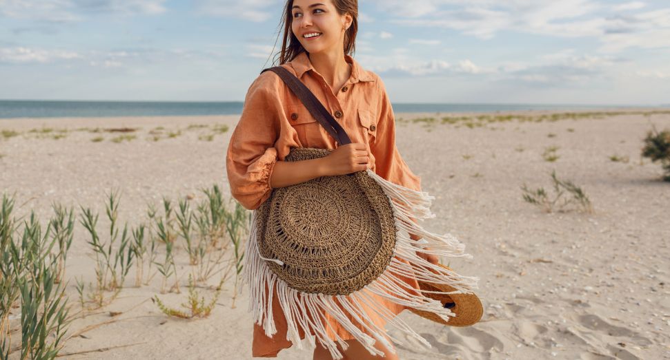 woven and fringe tote bags manufacturer